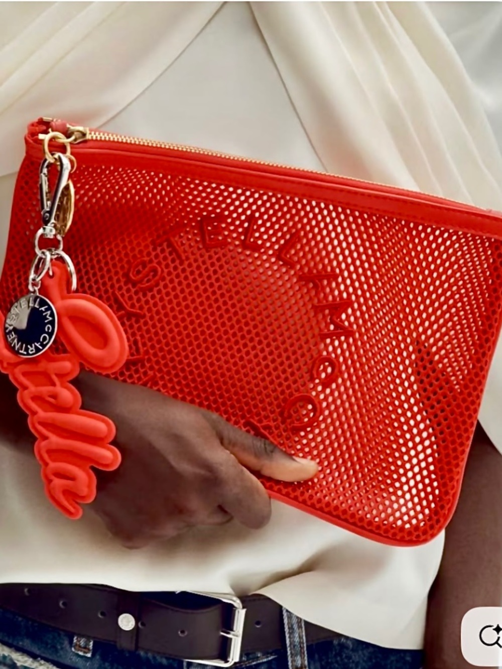 Stella McCartney & H&M Mesh Clutch